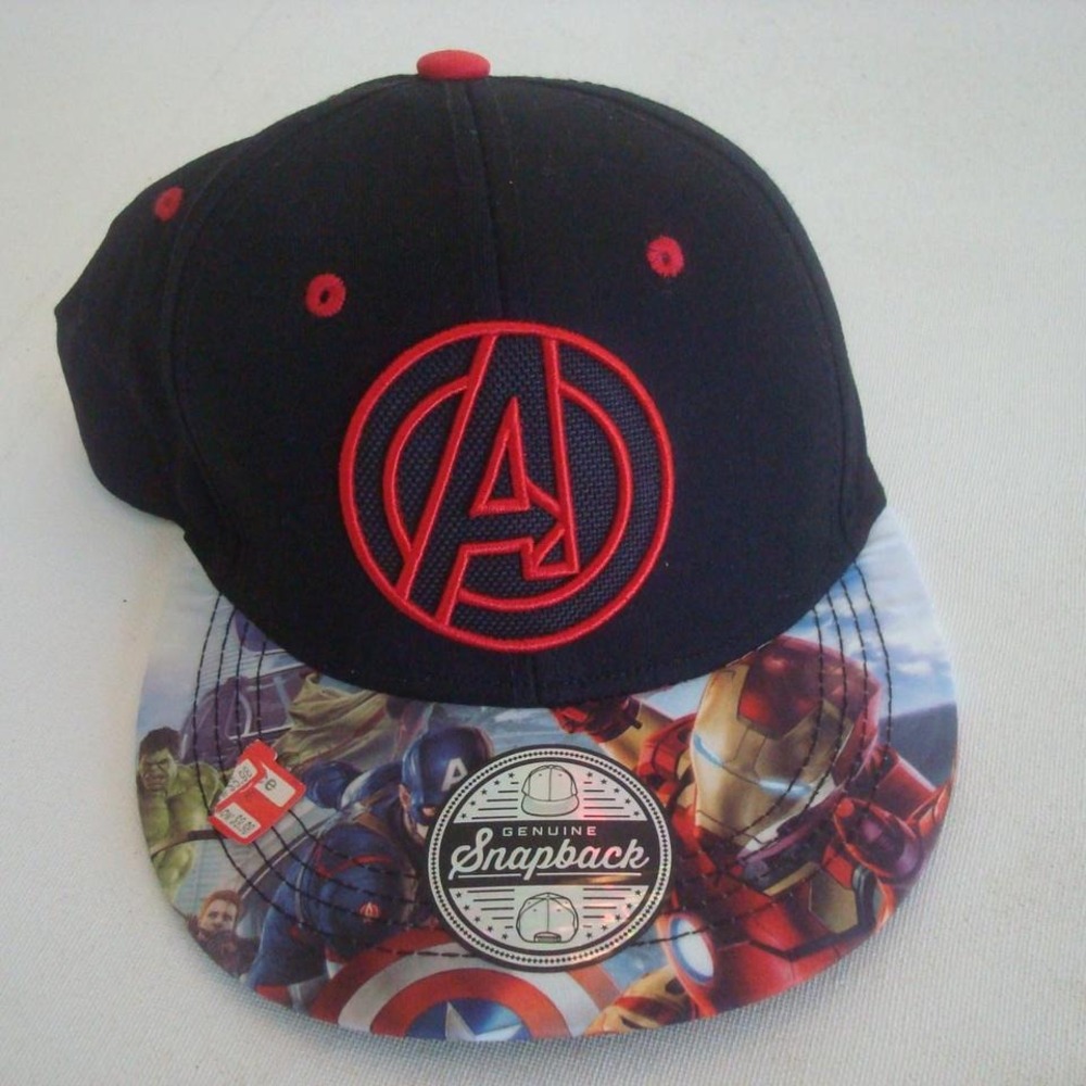 CAPTAIN AMERICA‎ SNAPBACK 2009 HAT CAP VINTAGE 00S Y2K D4
